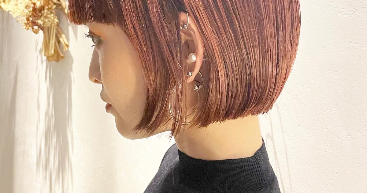 カシスカラー ミニボブ | ヘアスタイルギャラリー | NADA （ナダ）大塚